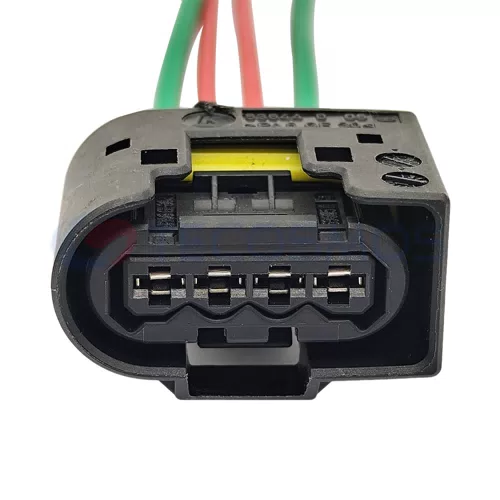 Waterproof Wire Connector Water Pump Steering Machine Plug for BMW 4 Pin Female 3C0973714 09441491 - image 3